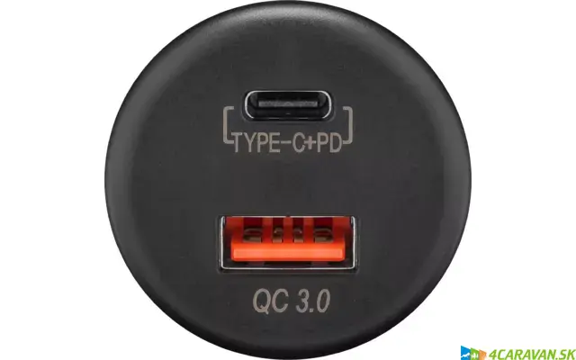 Wentronic dvojitá vstavaná USB - rýchlonabíjanie