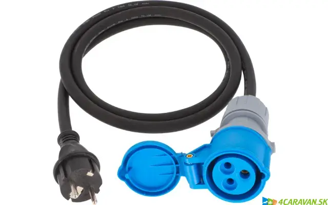 Adaptérový kábel s CEE spojkou 1,5 m   - 2,5 mm2