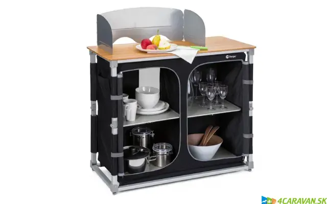 Kuchynská kempingová skrinka Deluxe