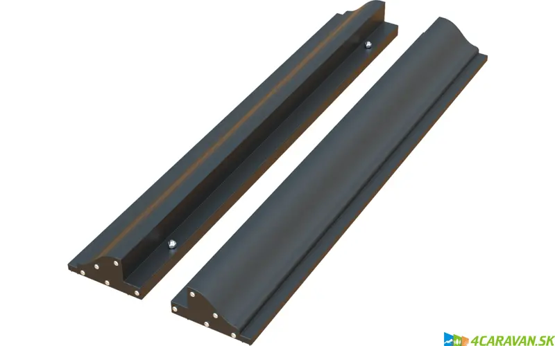 Solárne hliníkové spojlery  – montážne sety