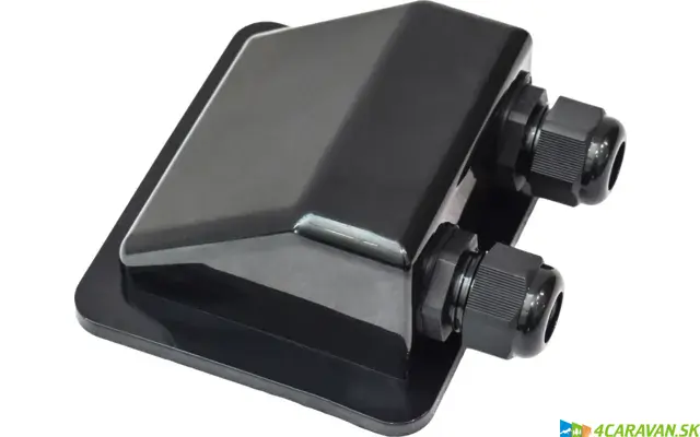 Dvojitá strešná priechodka – čierna