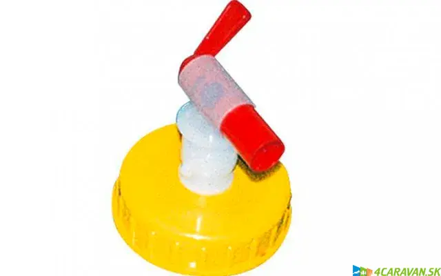 Kombinovaný uzáver s výpustným ventilom – DIN 96 