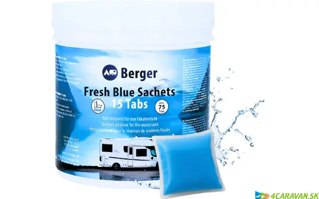 Berger Fresh Blue Sachets - 15 ks