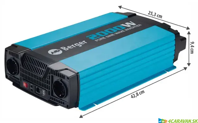 SW Sinusové meniče s prepínačom siete