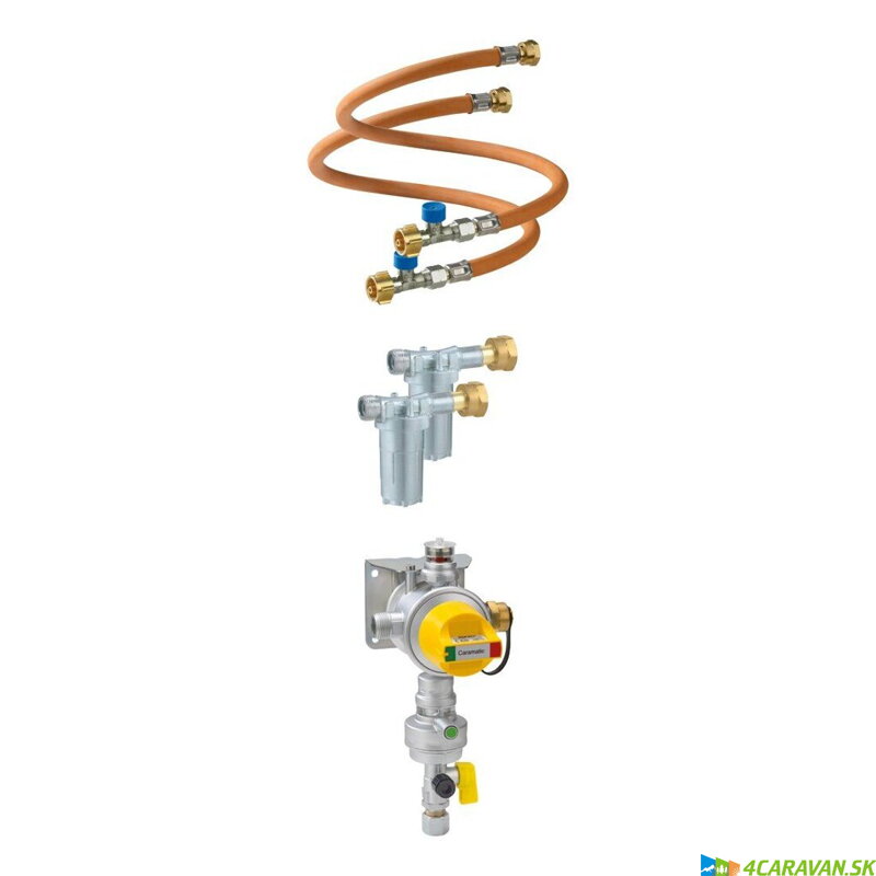 GOK Caramatic DriveTwo Set – vertikálna plynová regulačná zostava 30 mbar, 1500 g/h
