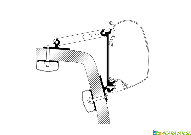 Univerzálny adaptér – sada (2 × 8 cm + 1 × 4 cm)