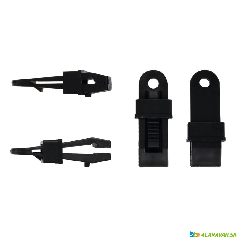 Upevňovacie klipy na stanový koberec (4 ks) - extra silné