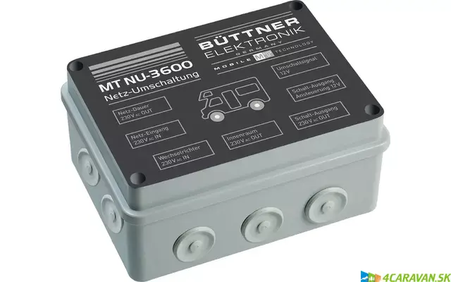 Büttner MT NU 3600 – inteligentná sieťová prepínačka 230 V