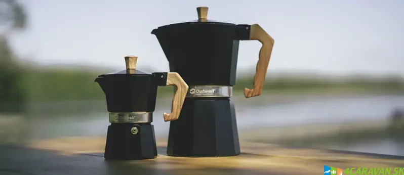 Outwell Brew Espresso kávovar tri veľkosti