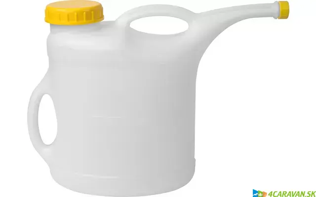 Inteligentná konva na plnenie nádrže karavanu