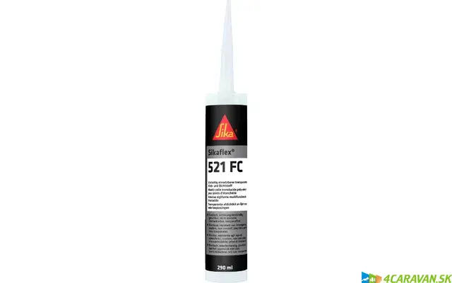 Sikaflex® 521 FC – lepiaca a tesniaca hmota transparentná 290 ml