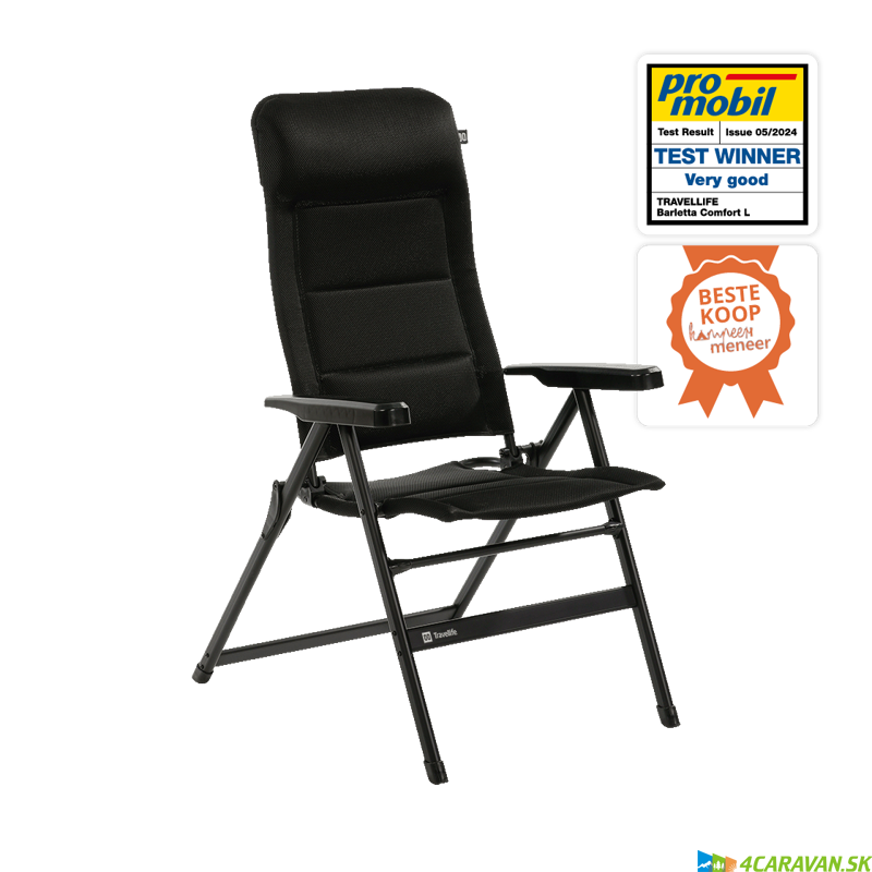 Travellife Barletta Comfort L Black – maximálne pohodlie na cestách