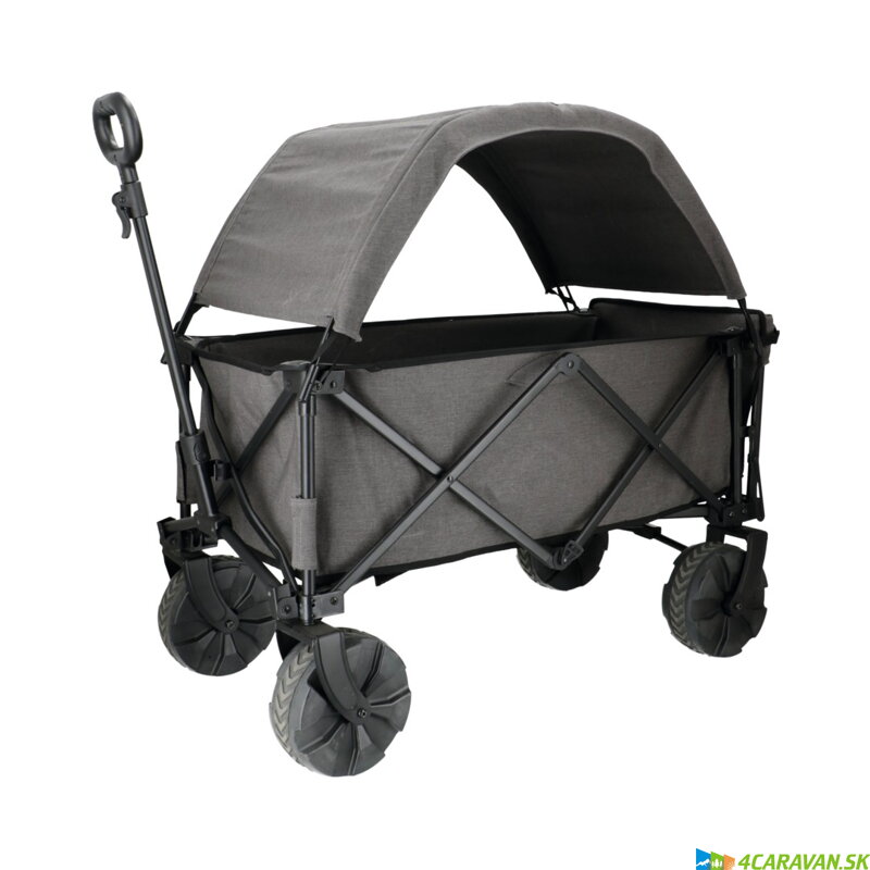 BURANO skladací ručný vozík so strechou