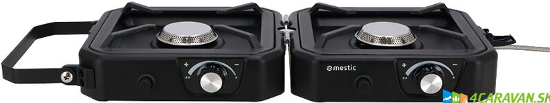 Mestic MGC-150 – kompaktný plynový varič s dvoma horákm