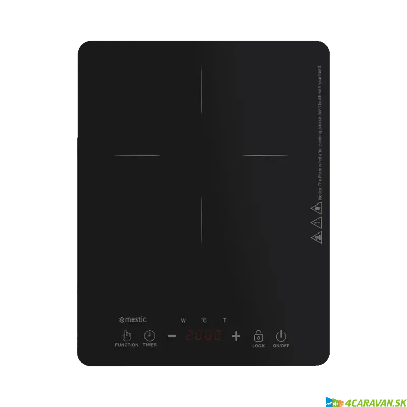  Mestic MIC-120 indukčná varná doska – 1 zóna, 2000 W