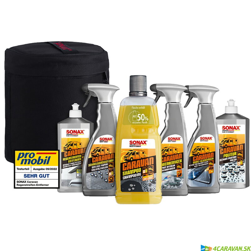 SONAX CARAVAN Aktions-Set – kompletná čistiaca sada pre karavan