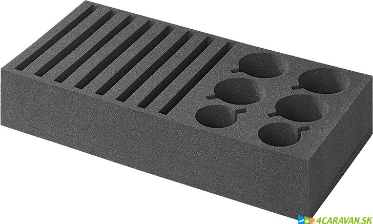 Držiak na riad do skrinky – pre taniere a šálky, 8 + 6 miest