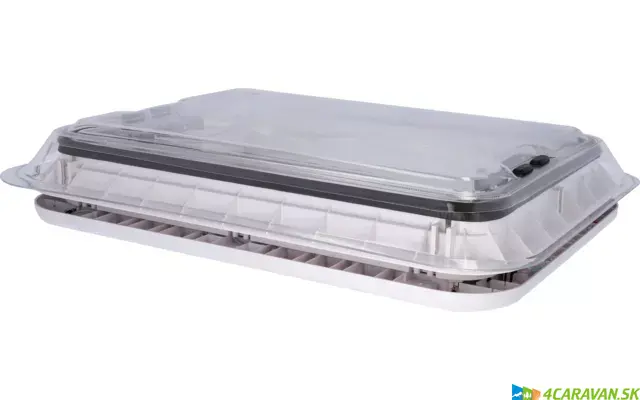 Berger 70 × 50 cm s moskytiérou a zatemňovacou roletou bez LED