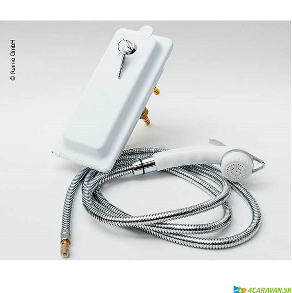 Reich vonkajšia sprcha bez spínača, so zámkom