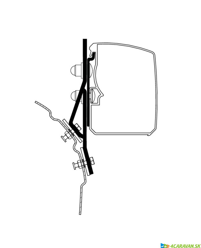 Adapter T 3200 - VW T4