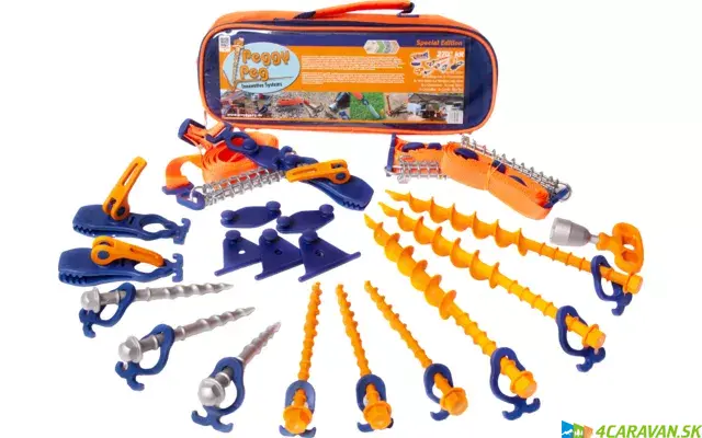 Peggy Peg ® -profesionálna kotviaca sada 270° markíz