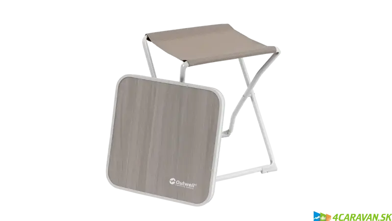 Outwell Baffin Toffee Tint – 3 v 1 stolík, stolička a podnožka