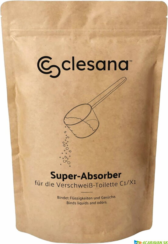 Clesana Super‑Absorber – savé vrecká pre toalety Clesana C1/X1