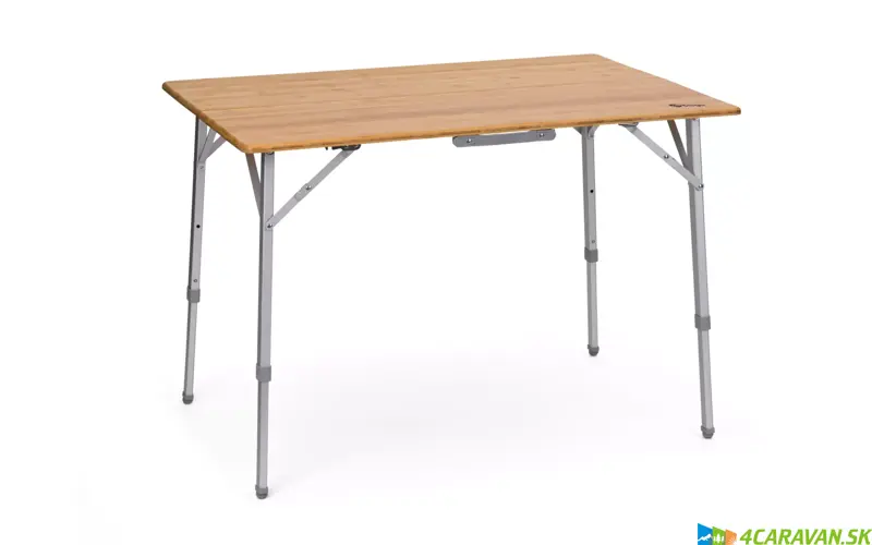 Berger Carry Deluxe 100 x 72 cm skladací stôl s bambusovou doskou