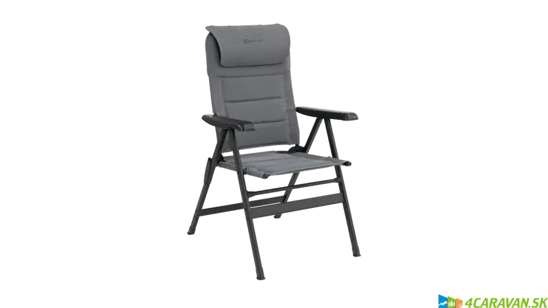 Outwell Kenai – polohovateľná kempingová stolička s rýchloschnúcim polstrovaním