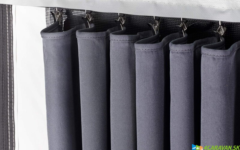 Thule Residence G3 Gardinen sivé – závesy pre predstan 