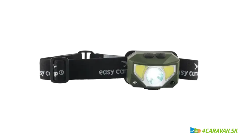 Easy Camp Crowberry Headlamp – nabíjateľná čelovka so 6 režimami 