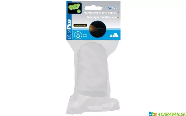 Svietiace čiapky na kolíky – sada 8 ks