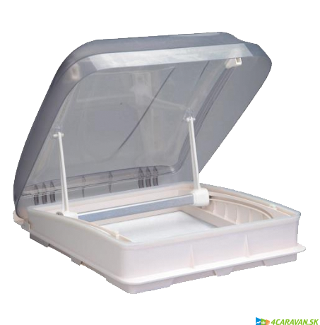 FREUKAMP – strešné okno 40 × 40 cm s roletou a sieťkou