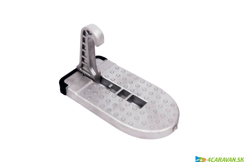 Hliníkový nášľap do dverí vozidla – pomôcka na nakladanie strešných boxov