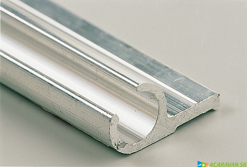 Kédrová hliníková lišta 450 cm (S) – 24 × 13 mm