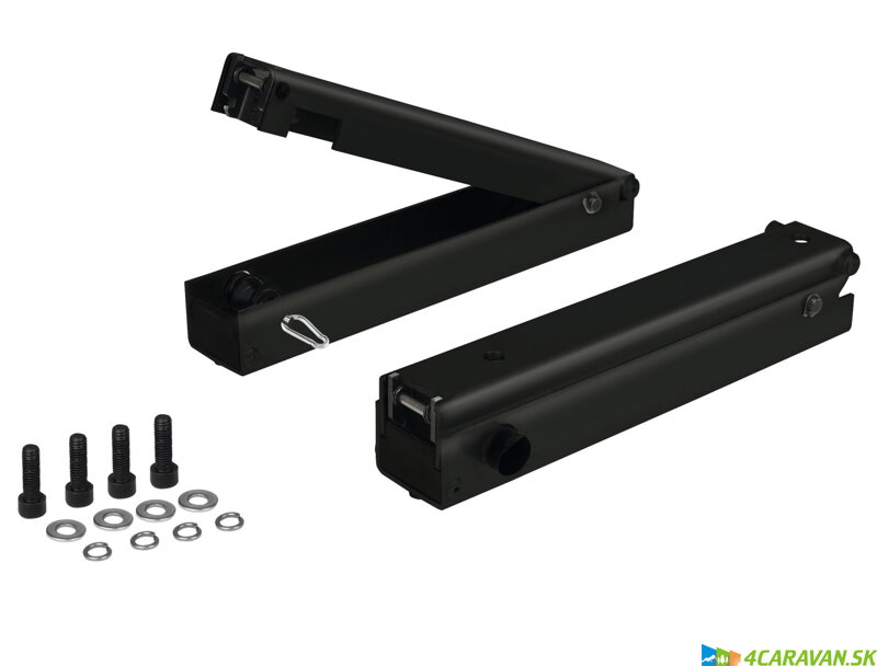 Odklápací adaptér pre nosič BC260 – jednoduchý prístup k úložnému priestoru karavanu