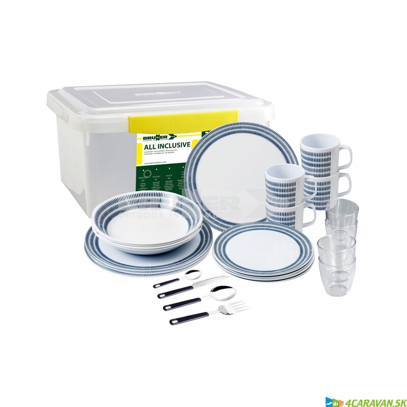 Brunner ALL INCLUSIVE BLUEBAY – 36-dielna sada riadu