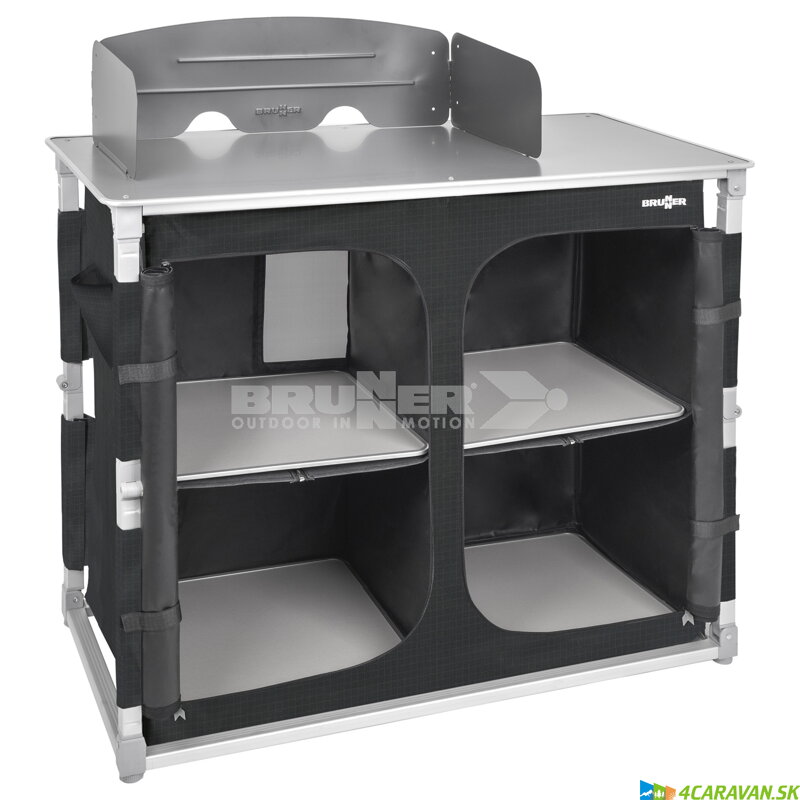 Brunner AZABACHE DAILY CT -  kuchynská skrinka s hliníkovým rámom