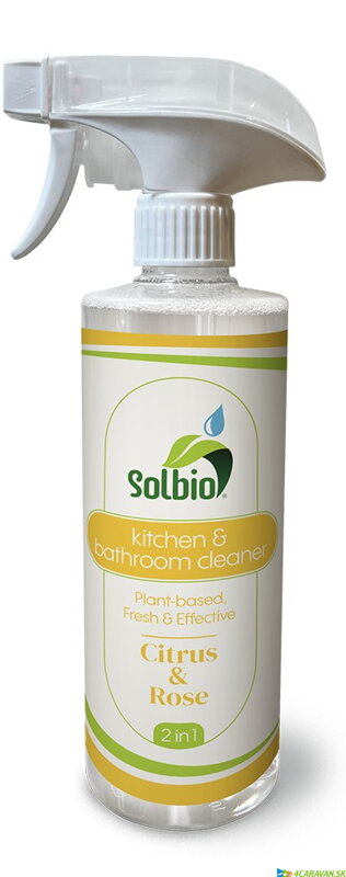 Solbio čistič kúpeľne a kuchyne 500 ml – ekologický čistič povrchov pre karavany