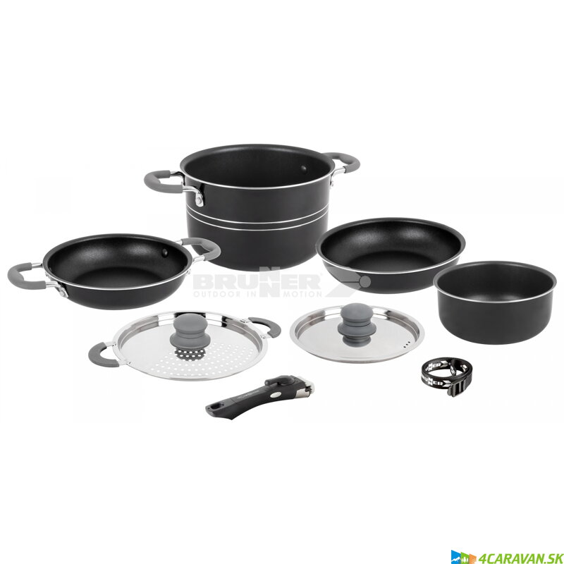 Brunner Flavor 7+1 Ø 20 cm  8-dielna sada kempingového riadu