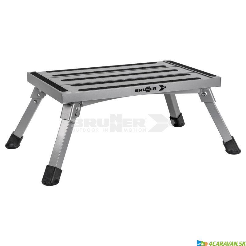 Brunner GO STEP NG – skladací hliníkový schodík s protišmykovým povrchom