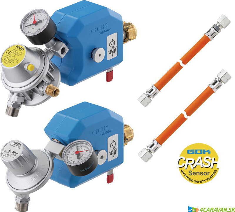 GOK Caramatic SafeDrive PLUS G.8 EU-Shell x RVS10/8 SV , 30mbar