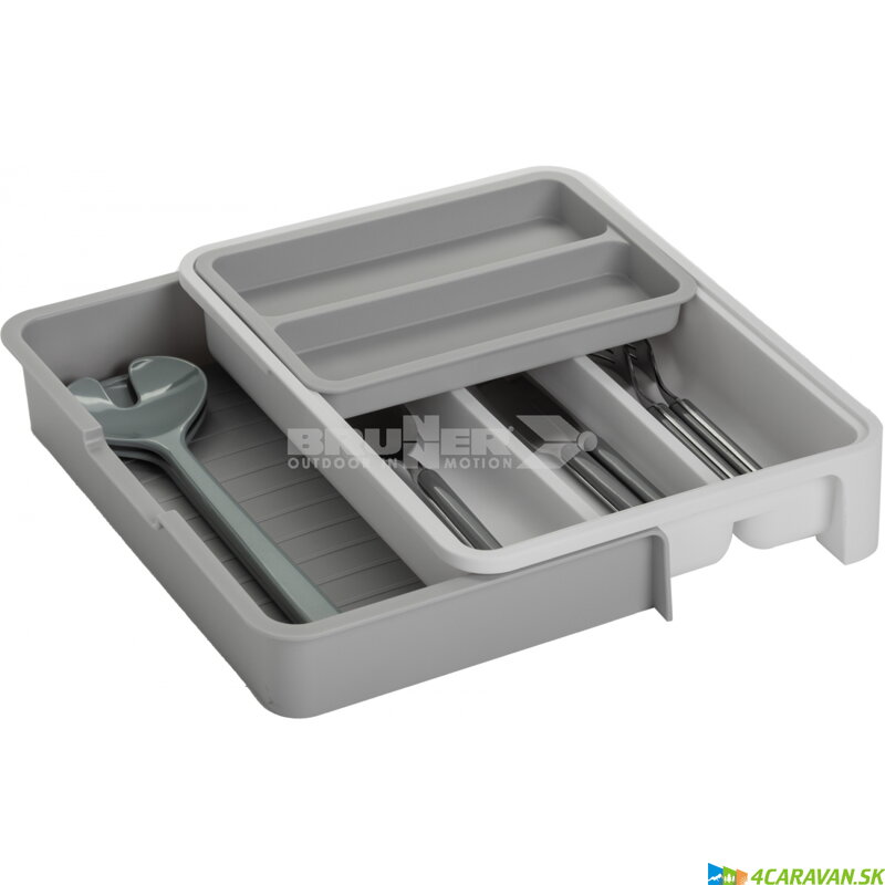 Brunner MANTIS – nastaviteľný plastový príborník