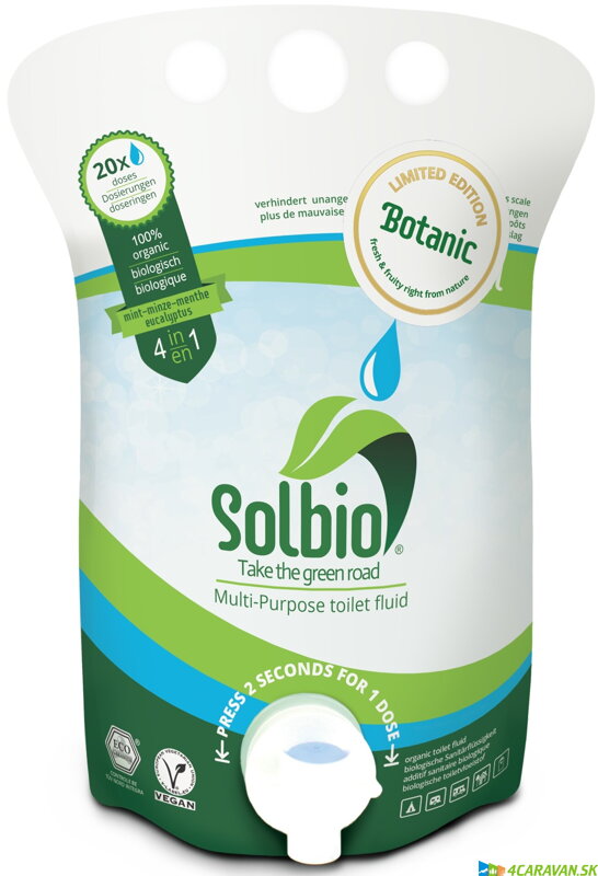 Solbio Botanic Limited Edition 800 ml – ekologická kvapalina do chemického WC