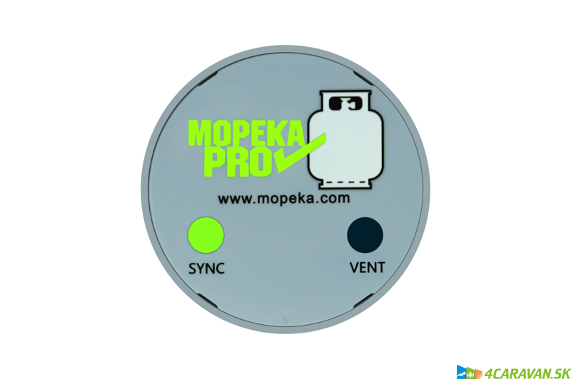 MOPEKA PRO Bluetooth senzor hladiny plynu – magnetická montáž