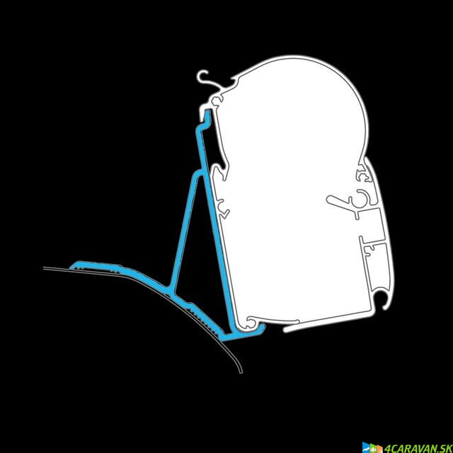 Adaptér DOMETIC PerfectWall – Ducato H2 Roof (3,5 m)