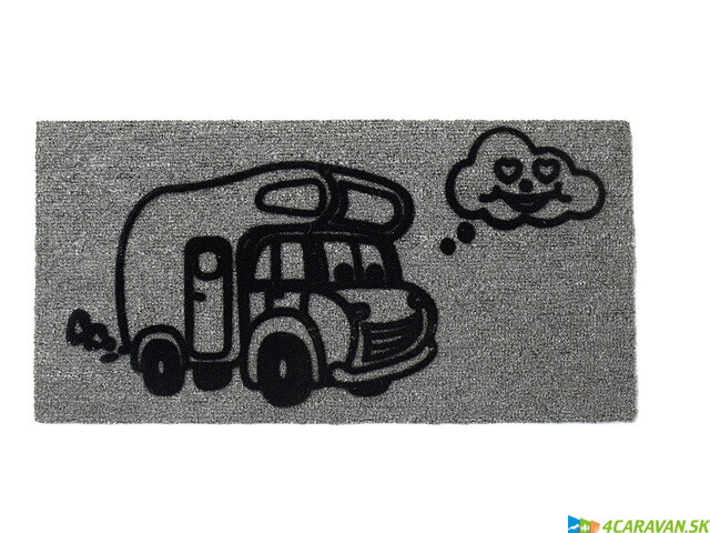 ARISOL rohožka Camper – 60 × 40 cm, sivá