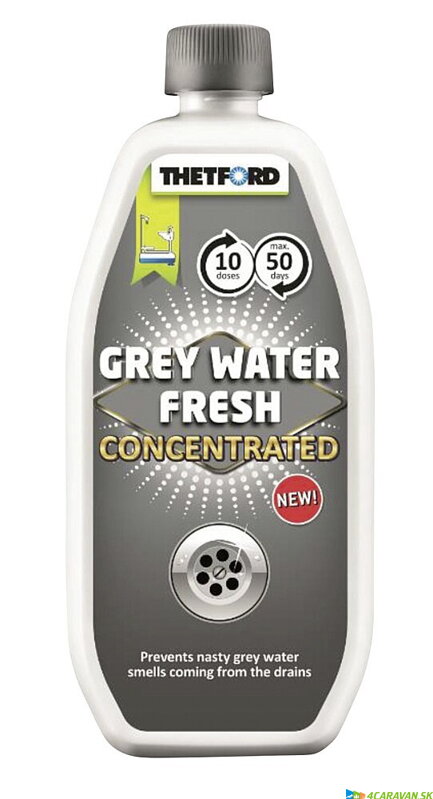 Thetford Grey Water Fresh Concentrated – 0,8 l | osviežovač sivých vôd