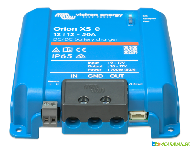 Victron Orion XS – výkonný 700 W nabíjač medzi batériam