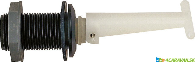 Vypúštací ventil s prechodkou Ø 40 mm